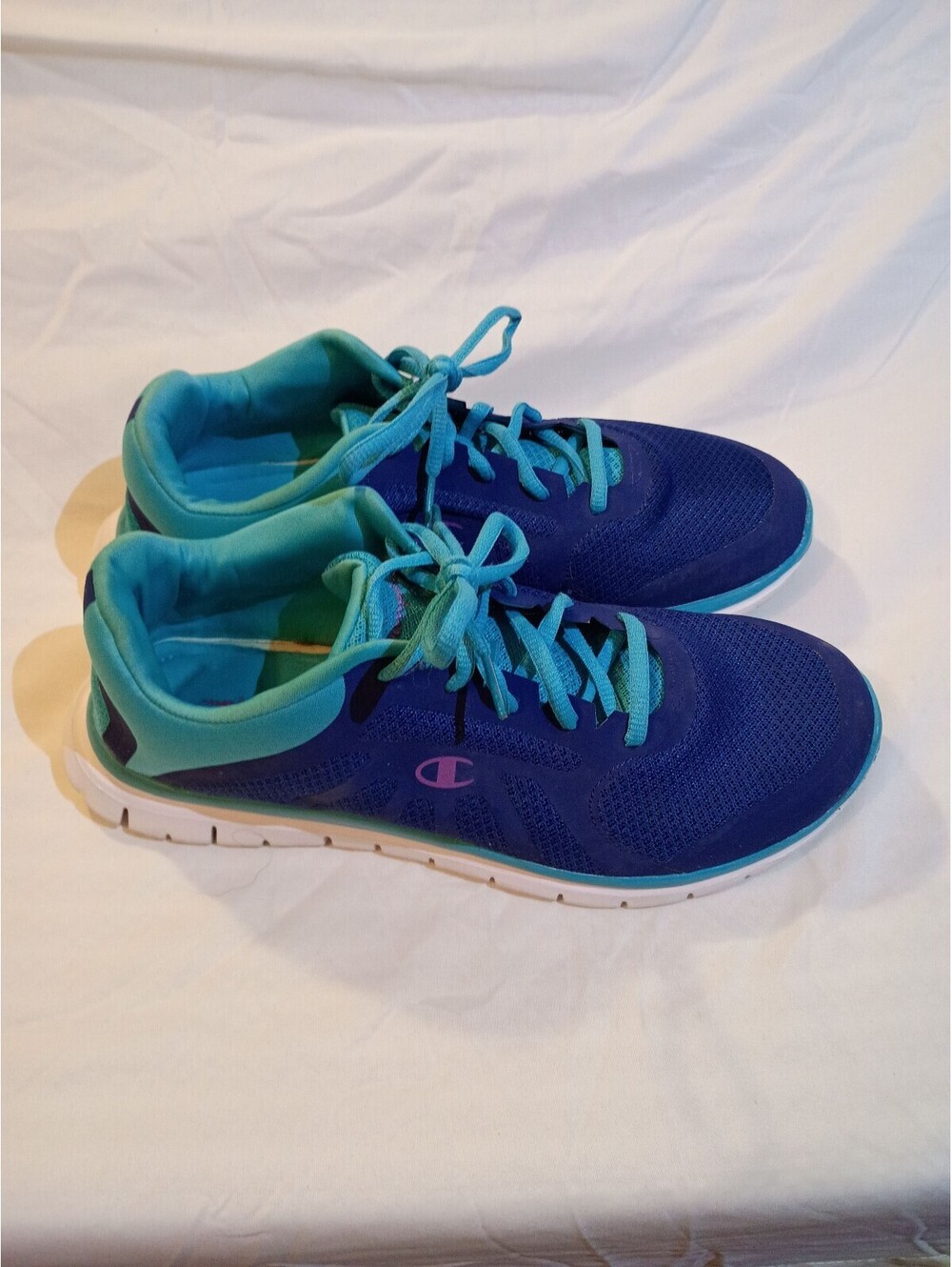 Champion Men's Athletic Shoes Size 10 Blue and Turquoise